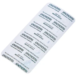Thuốc Alphachymotrypsin Mediplantex điều trị phù nề, sưng do chấn thương, phẫu thuật (50 vỉ x 10 viên)