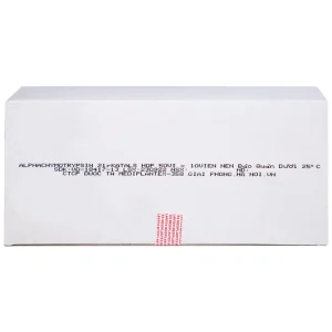 Thuốc Alphachymotrypsin Mediplantex điều trị phù nề, sưng do chấn thương, phẫu thuật (50 vỉ x 10 viên)