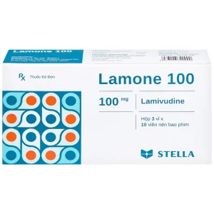 Thuốc Lamone 100 Stella điều trị viêm gan siêu vi B mãn tính (3 vỉ x 10 viên)