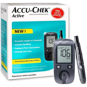 Máy đo đường huyết Accu-Chek Active hỗ trợ kiểm tra lượng đường trong máu