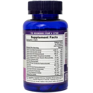 Viên nén Prenatal Vitamins bổ sung vitamin và khoáng chất cần thiết cho phụ nữ mang thai (100 viên)