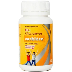 Viên nhai Kids Calcium+D3 Corbiere Sanofi giúp xương chắc khỏe (30 viên)