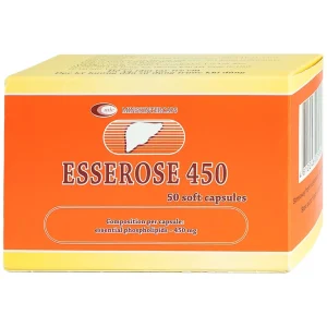 Thuốc Esserose 450 Minskintercaps cải thiện các triệu chứng bệnh lý gan (5 vỉ x 10 viên)
