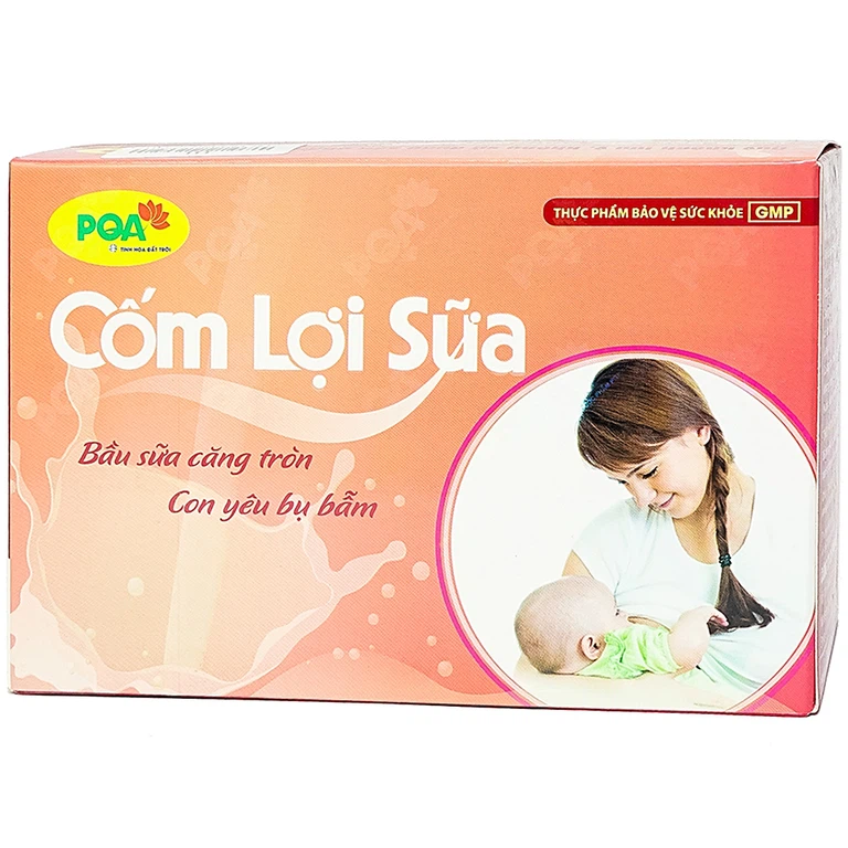 Cốm Lợi Sữa PQA lợi sữa, tăng chất lượng sữa (25 gói x 5g)