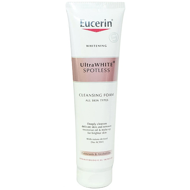 Sữa rửa mặt dịu nhẹ Eucerin Ultra White+ Spotless Gentle Cleansing Foam dành cho mọi loại da (150g)