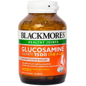 Viên uống Blackmores Glucosamine Sulfate 1500 One-A-Day tăng khả năng bôi trơn của dịch khớp (90 viên)