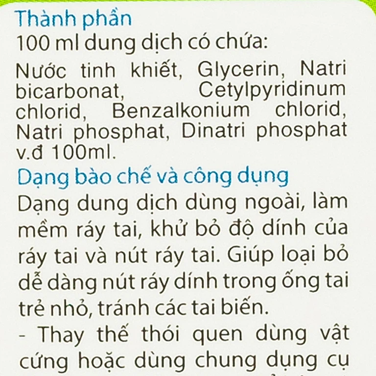 Phun sương vệ sinh tai Raystan sạch ráy, hết ngứa (12ml)