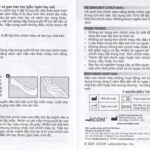 Máy đo đường huyết On Call Plus ACON - không kèm que