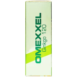 Viên uống Omexxel Ginkgo 120 ExxelUSA hỗ trợ cung cấp dưỡng chất cho não và cơ thể (3 vỉ x 10 viên)