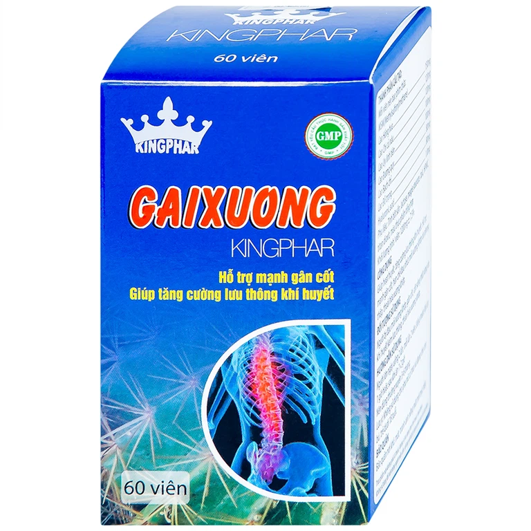 Viên uống Gai Xương Kingphar hoạt huyết, tăng cường lưu thông khí huyết (60 viên)