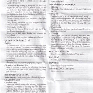 Kem bôi da Terbiskin 1% Hasan điều trị nhiễm nấm da, lang ben (15g)