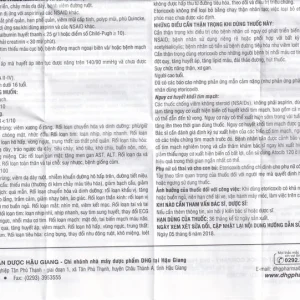 Thuốc Atocib 120mg DHG điều trị thoái hóa khớp, viêm khớp dạng thấp (3 vỉ x 10 viên)