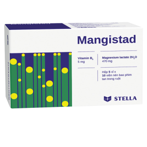Viên nén Mangistad Stella điều trị hạ magnesium (5 vỉ x 10 viên)