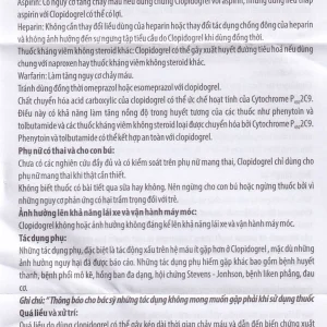 Thuốc G5 Duratrix Hà Tây giảm nguy cơ nhồi máu cơ tim, đột quỵ, tai biến mạch máu não (5 túi x 10 vỉ x 10 viên)