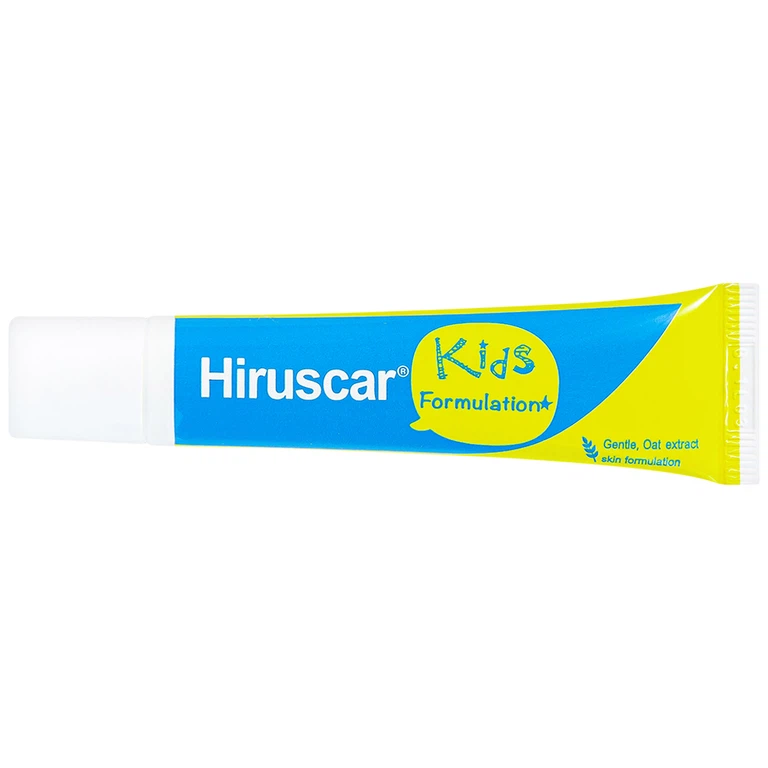 Gel Hiruscar Kids Medinova giúp sẹo mờ dần, phẳng và mềm hơn (10g)