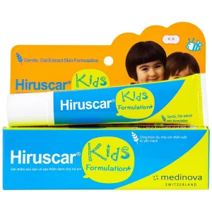 Gel Hiruscar Kids Medinova giúp sẹo mờ dần, phẳng và mềm hơn (10g)