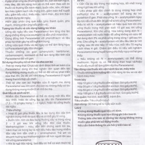 Bột sủi EfferHasan 250mg giảm đau, hạ sốt (30 gói)