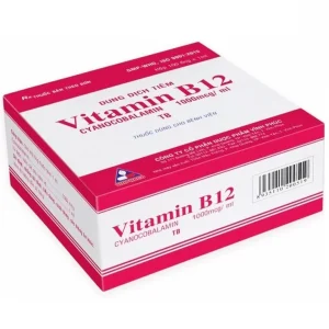 Thuốc tiêm Vitamin B12 Vinphaco điều trị thiếu máu ác tính (100 ống x 1ml)