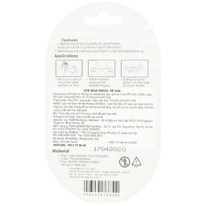 Chỉ nha khoa Okamura Asahi làm sạch mảng bám thức ăn dư thừa trong kẽ răng (40m)