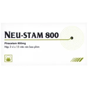 Viên nén Neu-Stam 800 Pymepharco điều trị các triệu chứng chóng mặt (3 vỉ x 15 viên)