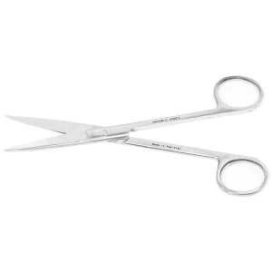 Kéo thẳng 2 đầu nhọn Electro Bismed dùng để thay băng cho bệnh nhân, cắt gòn (16cm)