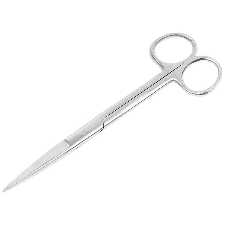 Kéo thẳng 2 đầu nhọn Electro Bismed dùng để thay băng cho bệnh nhân, cắt gòn (16cm)