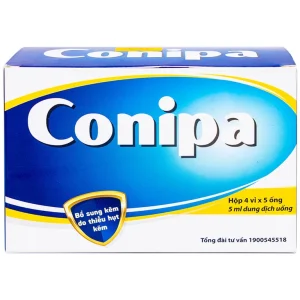 Dung dịch uống Conipa CPC1 Hà Nội bổ sung kẽm, tăng cường sức đề kháng cho cơ thể (4 vỉ x 5 ống x 5ml)