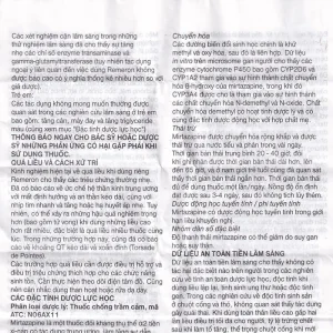 Thuốc Remeron 30mg MSD điều trị các đợt của trầm cảm nặng (3 vỉ x 10 viên)