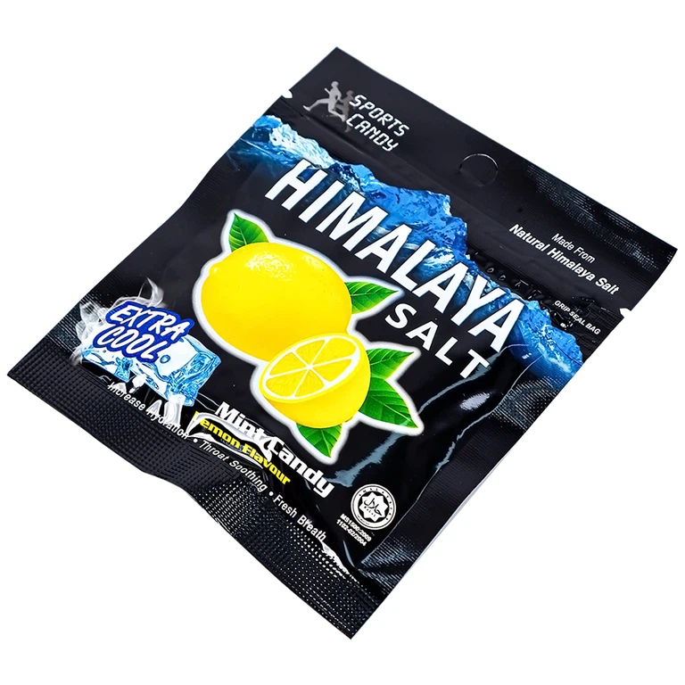 Kẹo chanh muối Himalaya vị bạc hà bổ sung dinh dưỡng, năng lượng và các Vitamin C (12 gói x 15g)