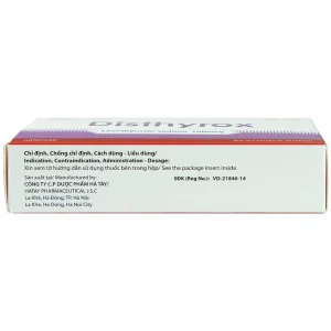 Thuốc Disthyrox Hà Tây điều trị thay thế hoặc bổ sung cho hội chứng suy giáp (100 viên)