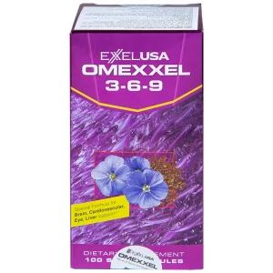 Viên uống Omexxel 3-6-9 Excelife tốt cho trí não, giúp bổ mắt (100 viên)