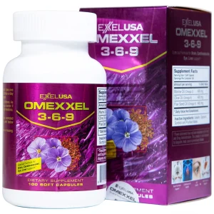 Viên uống Omexxel 3-6-9 Excelife tốt cho trí não, giúp bổ mắt (100 viên)