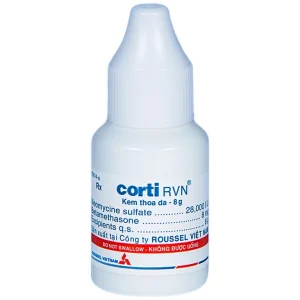 Kem thoa da Corti RVN Roussel điều trị chàm thể tạng, chàm dạng đĩa, sần ngứa, vảy nến (8g)