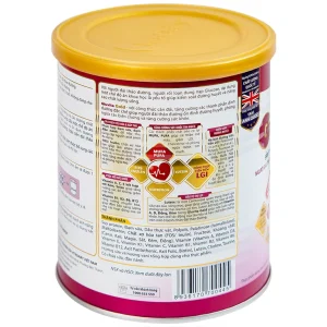 Sữa bột Gluvita Gold Vitadairy bổ sung dinh dưỡng cho người đái tháo đường, tiền đái tháo đường (400g)