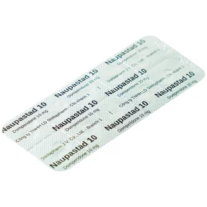 Viên nén Naupastad 10 Stella điều trị triệu chứng nôn và buồn nôn (10 vỉ x 10 viên)