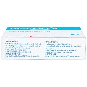 Thuốc Di-Ansel 8 Roussel giảm đau cấp tính mức độ trung bình (2 vỉ x 10 viên)