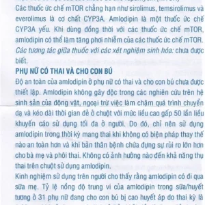 Thuốc Pyme-Am5 Pymepharco điều trị tăng huyết áp (10 vỉ x 14 viên)