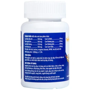 Viên uống An Dạ Kingphar hỗ trợ giảm chứng đau rát vùng thượng vị, xung huyết hang vị (60 viên)