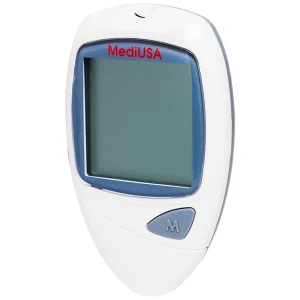 Máy đo đường huyết tự động MediUSA GM3300 thiết kế gọn nhẹ, thao tác sử dụng đơn giản