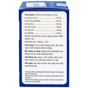 Viên uống T.Đ Kingphar dùng cho người bị tiểu đường (60 viên)