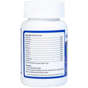 Viên uống Khang Bảo Bì Kingphar hỗ trợ giảm chứng mày đay, Eczema, mụn nhọt (60 viên)