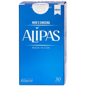 Viên uống Men’s Ginseng Alipas Ecogreen tăng cường sinh lực phái mạnh (30 viên)