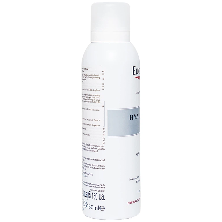 Xịt dưỡng ẩm Eucerin Hyaluron Mist Spray cho da nhạy cảm (150ml)