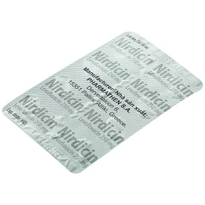 Thuốc Nirdicin 250mg Pharmathen điều trị viêm phổi, viêm thận - bể thận, viêm tuyến tiền liệt (10 viên)