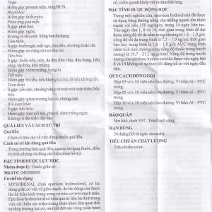 Viên nén Mysobenal 50mg Hasan cải thiện triệu chứng tăng trương lực cơ (5 vỉ x 10 viên)