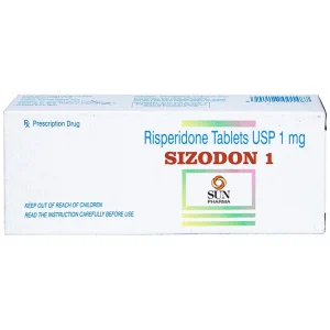 Thuốc Sizodon 1 Sunplay điều trị bệnh tâm thần phân liệt (5 vỉ x 10 viên)