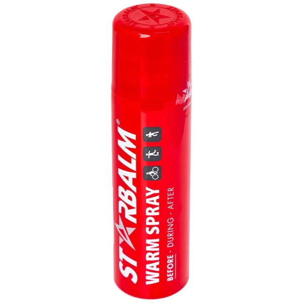 Chai xịt nóng Starbalm Warm Spray phòng tránh chấn thương cho người có tiền sử bong gân, chuột rút (150ml)