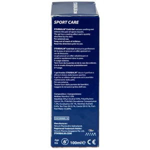 Gel làm lạnh Starbalm Cold Gel điều trị chấn thương căng cơ, bầm tím và bong gân (100ml)
