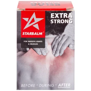 Cao Starbalm đỏ 25g xoa bóp, làm nóng, thấm sâu vào cơ, hỗ trợ chấn thương