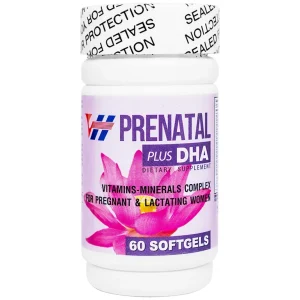 Viên uống Prenatal Plus DHA Nutrimed bổ sung Vitamin, khoáng chất và Omega 3 (60 viên)